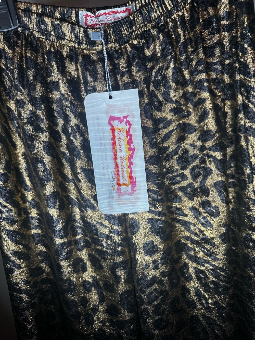 Women’s Palazzo cheetah pants - Picture 5 of 7
